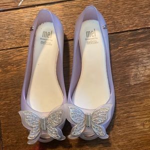 Mini Melissa Cinderella shoes! Barely worn- in perfect condition- size 13